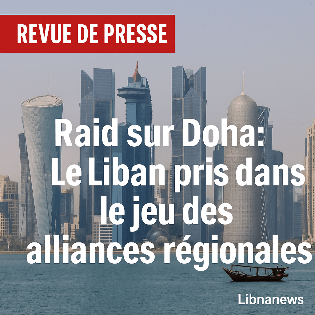 Revue de presse du 12/09/25: escalade régionale après le raid israélien sur Doha