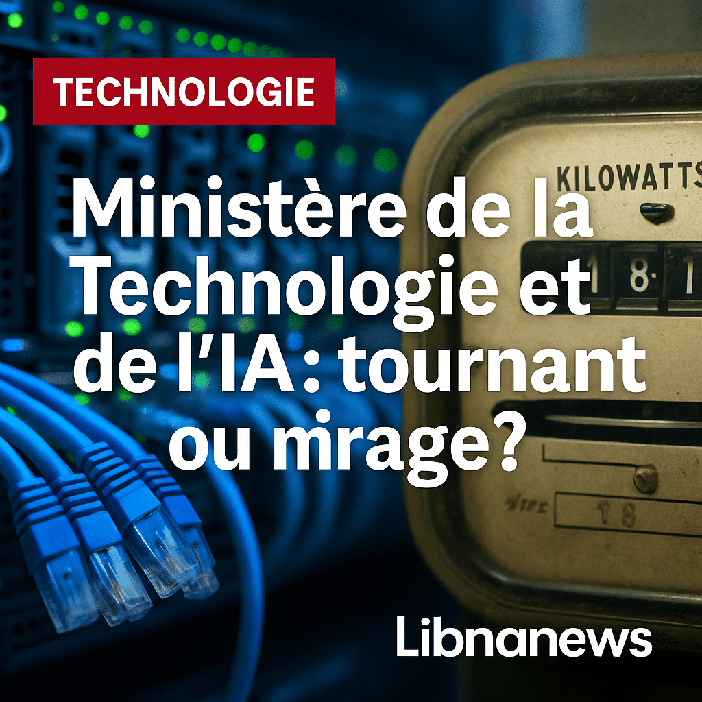 Approbation du ministère de la Technologie et de l’Intelligence Artificielle : un tournant pour la modernisation du Liban