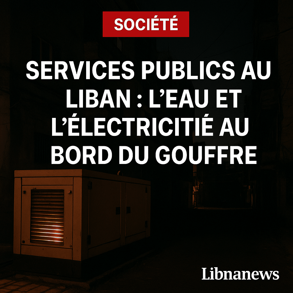 Services publics au Liban : l’eau et l’électricité au bord du gouffre