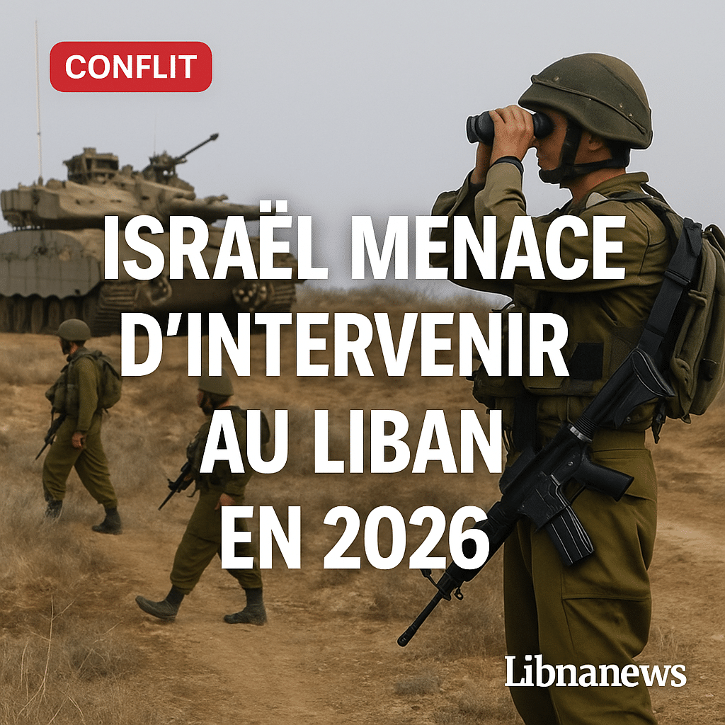 Israël menace d’une intervention au Liban en 2026 si le Hezbollah n’est pas désarmé, alerte une source sécuritaire