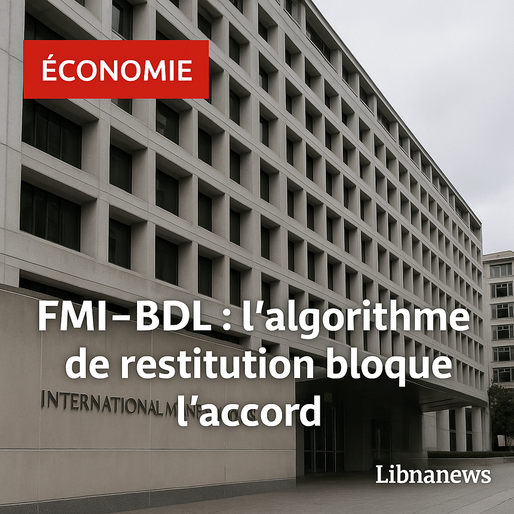 Les pourparlers libanais butent sur l’algorithme de restitution des dépôts à Washington