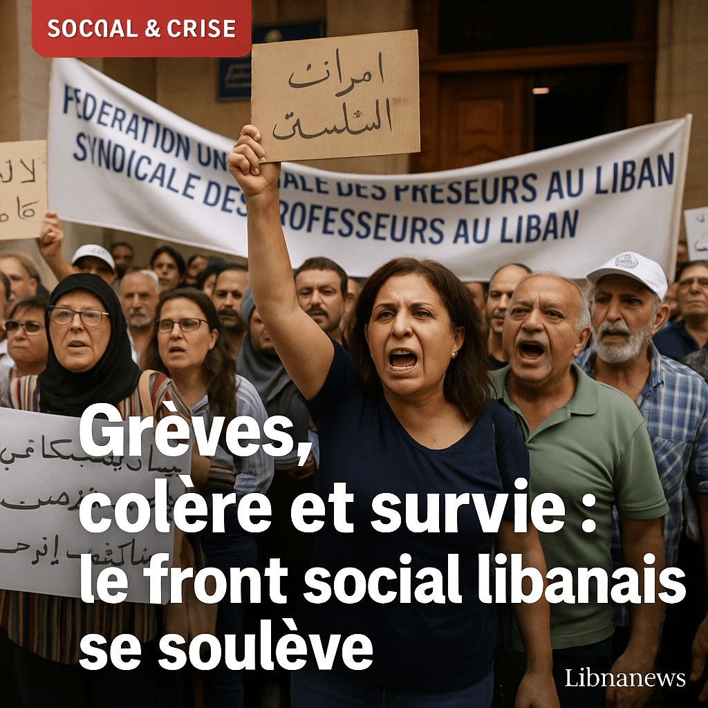 Grèves, colère et survie : le front social libanais se soulève