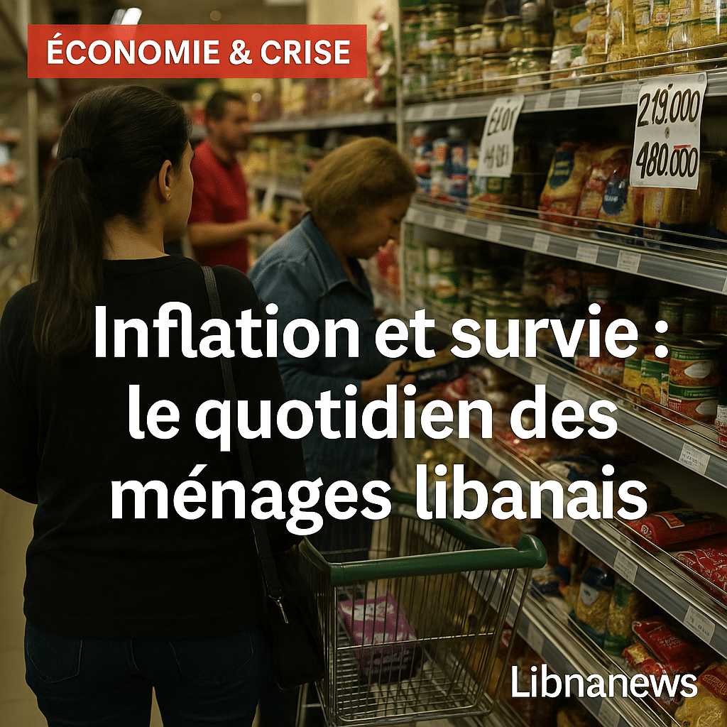 Inflation et survie : le quotidien des ménages libanais face à l’économie effondrée