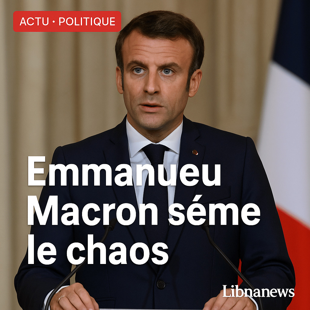 Tribune Libre: Emmanuel Macron sème le chaos