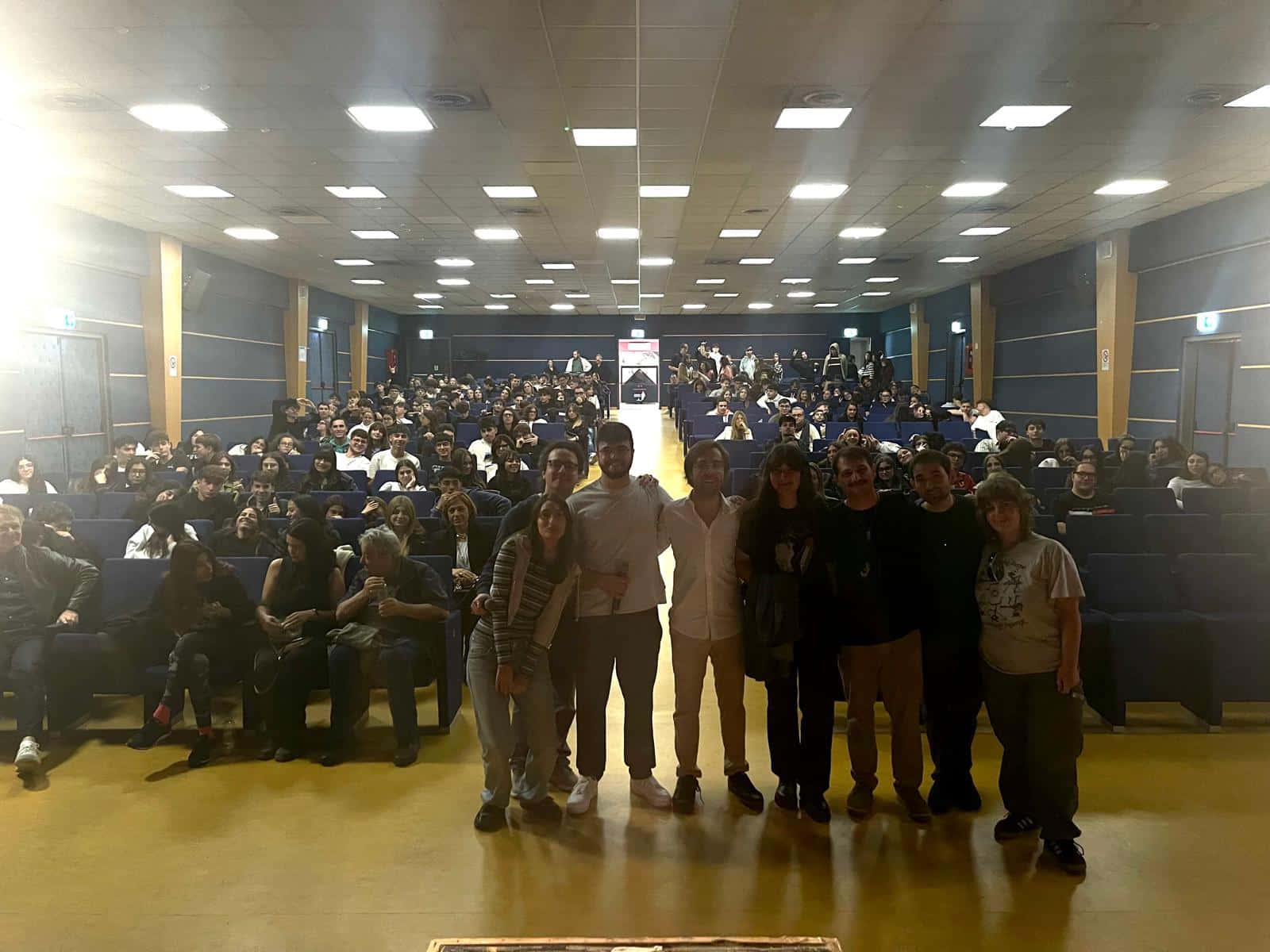 Le Forum des jeunes organisateurs des projections du Nazra Festival à Herculanum