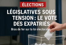 Législatives sous tension: le bras de fer sur le vote des expatriés et la loi électorale