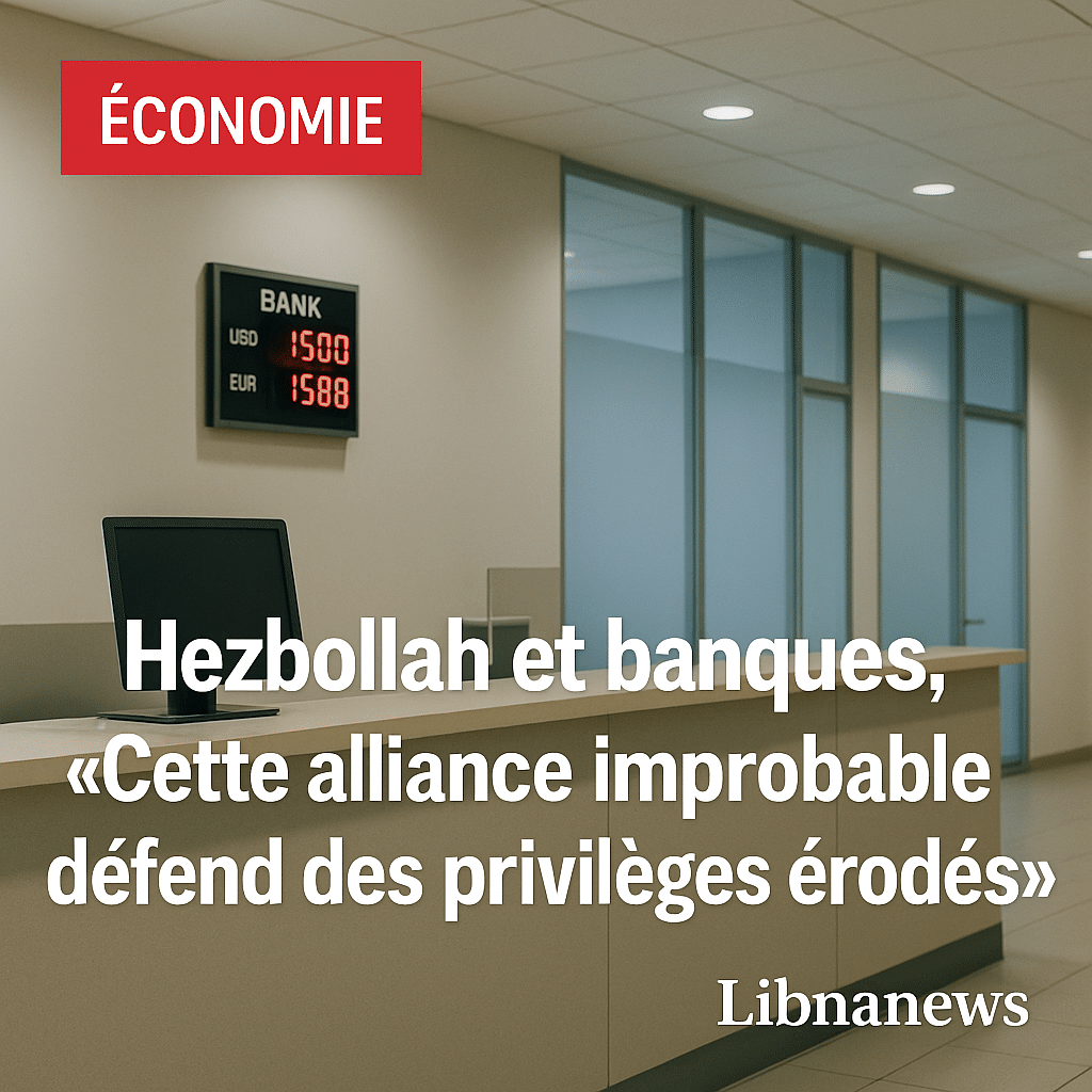 L’étrange alliance de circonstance entre Banques et Hezbollah pour refuser les réformes financières
