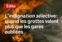L’Indignation sélective : Quand les grottes valent plus que tout le reste