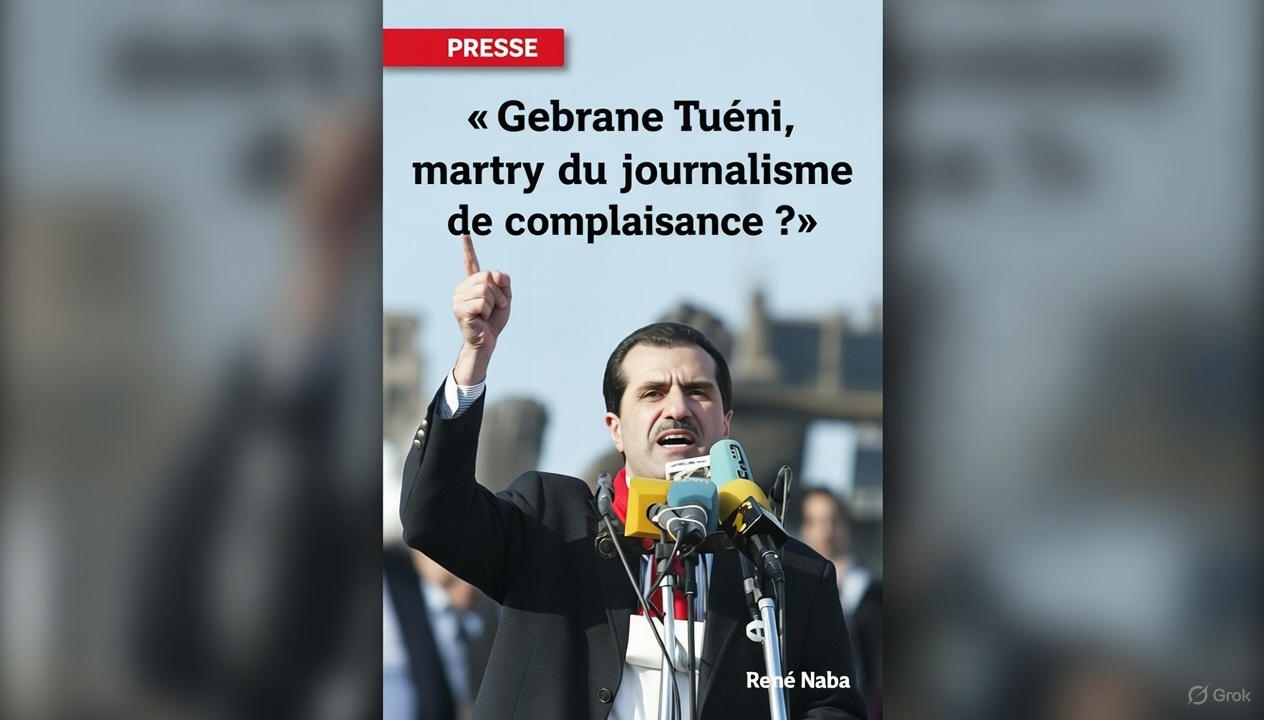Gebrane Tuéni, martyr du journalisme de complaisance ?