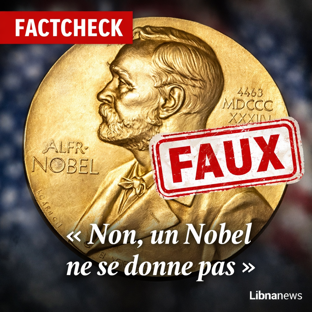 Peut-on « donner » son prix Nobel à Donald Trump ? Fact-check