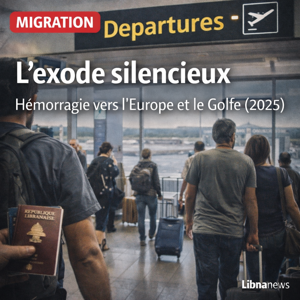 L’exode silencieux : l’hémorragie migratoire des Libanais vers l’Europe et le Golfe en 2025