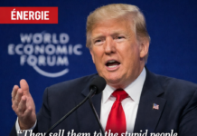 À Davos, Donald Trump affirme que la Chine vend ses éoliennes à des « gens stupides ». Les données démentent.