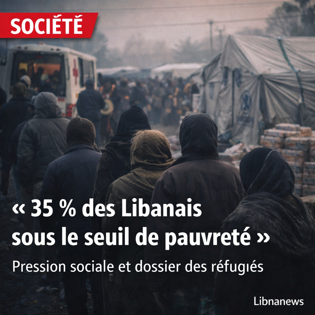 La ministre des Affaires sociales annonce que 35 % des Libanais vivent sous le seuil de pauvreté et que le dossier des réfugiés syriens sera clos d’ici fin 2025