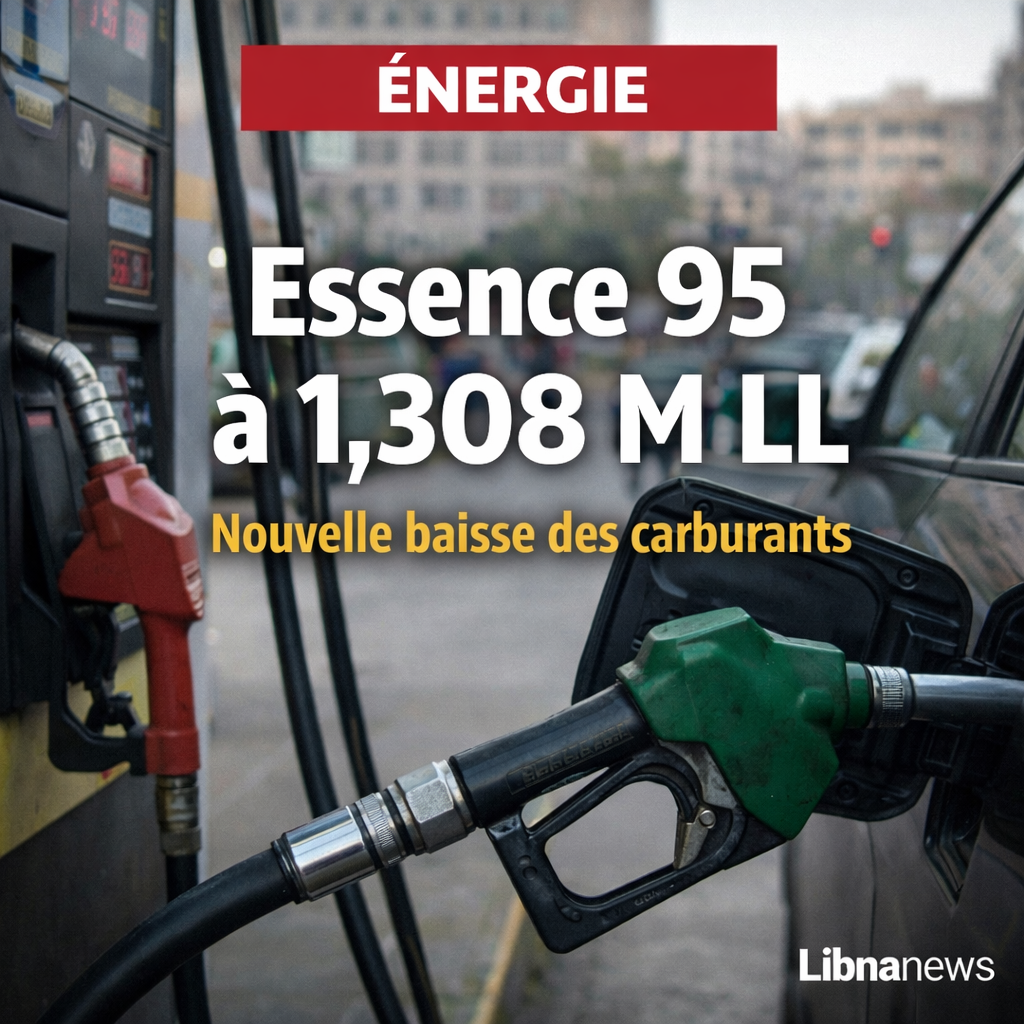 Baisse des prix des carburants au Liban : l’essence 95 octane à 1,308 millions de livres libanaises