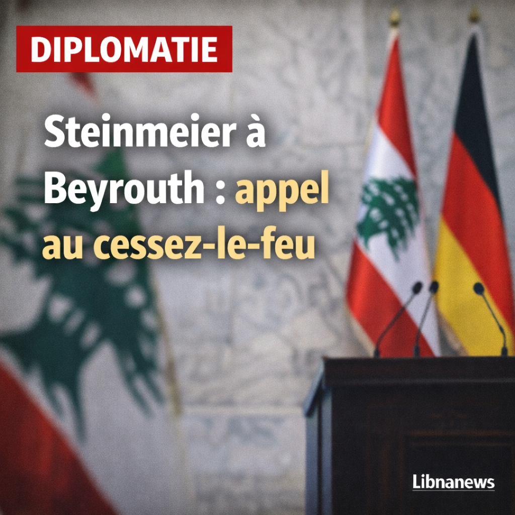 Le président allemand Steinmeier à Beyrouth : un appel au respect du cessez-le-feu entre Israël et le Hezbollah