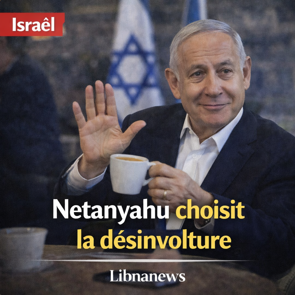 Netanyahu choisit la désinvolture pour parler à un pays sous les missiles